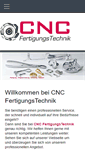 Mobile Screenshot of cnc-fertigungstechnik.net